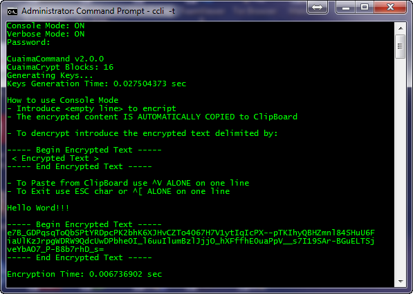 ccli console